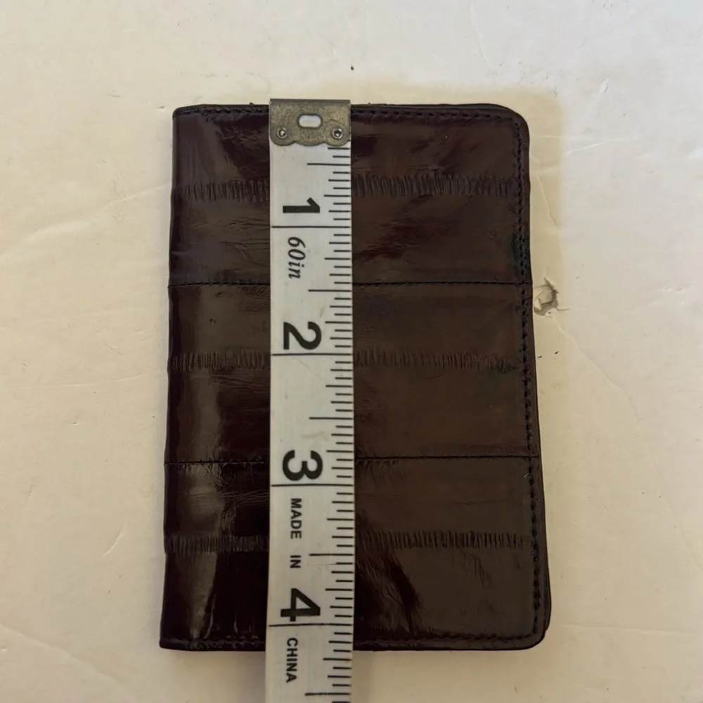 Eel skin made in Korea wallet